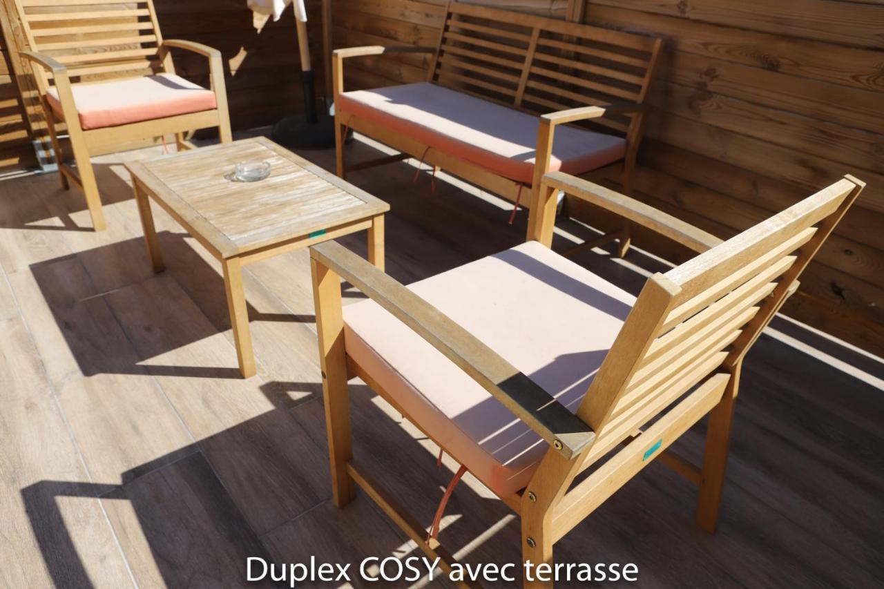 Ferienwohnung Duplex Cosy Avec Terrasse Marseilles Exterior foto